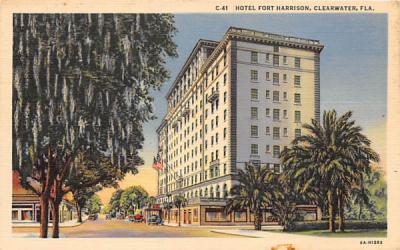 Hotel Fort Harrison Clearwater, Florida Postcard