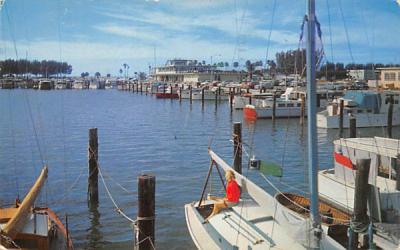 Playgrounds and Parks around the Beautiful Marina Clearwater Beach, Florida Postcard