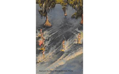Neptune's Daughters Cypress Gardens, Florida Postcard