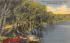 View long the Beautiful Indian River Cocoa Rockledge, Florida Postcard