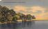 Docks along the Indian River Cocoa, Florida Postcard