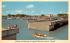 Fishing and Boating, Clearwater Beach, FL, USA Florida Postcard