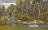 Winding Waterways Cypress Gardens, Florida Postcard