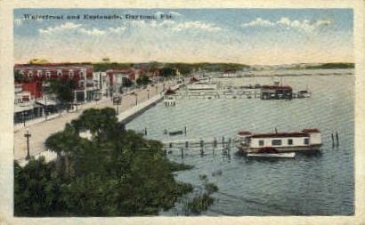 Esplanade - Daytona Beach, Florida FL Postcard