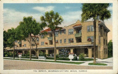Geneva Hotel - Daytona Beach, Florida FL Postcard
