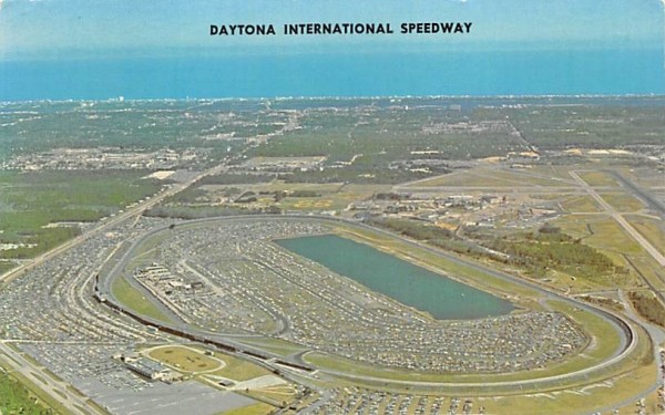 Daytona Beach Florida Montage Nascar International Speedway etc Modern Postcard 