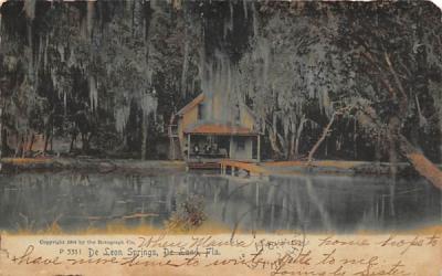 De Leon Springs De Land, Florida Postcard