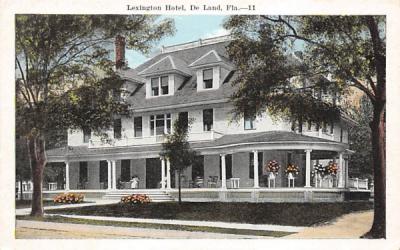 Lexington Hotel De Land, Florida Postcard