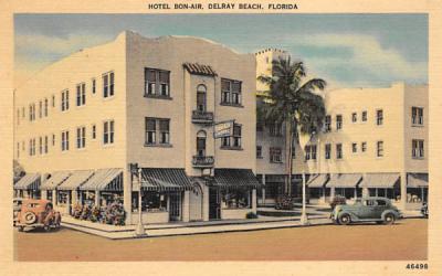 Hotel Bon-Air Delray Beach, Florida Postcard