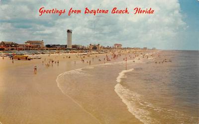 Beautiful World Famous Daytona Beach Florida Postcard