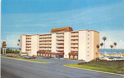 Beachcomer Inn Daytona Beach, Florida Postcard
