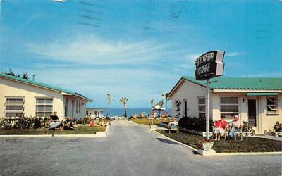 Silver Surf Ocean Front Court Daytona Beach, Florida Postcard