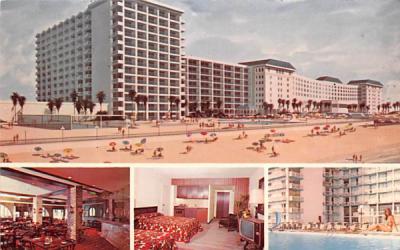 The Plaza of Daytona Beach Florida Postcard