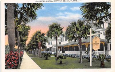 El Cortez Hotel Daytona Beach, Florida Postcard
