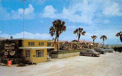 Near Daytona, West Indies Court Daytona Beach, Florida Postcard