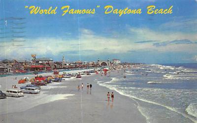 World Famous Daytona Beach, Florida Postcard