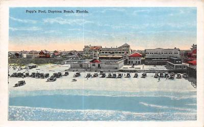 Pepp's Pool Daytona Beach, Florida Postcard