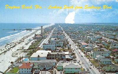 Daytona Beach, Florida, USA  Postcard