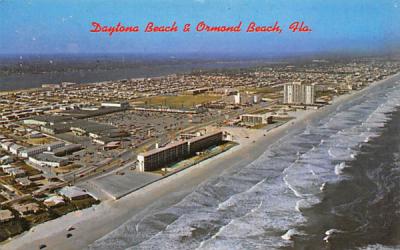 Daytona Beach & Ormond Beach Florida Postcard