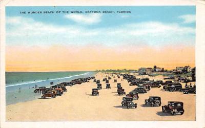 The Wonder Beach of the World Daytona Beach, Florida Postcard