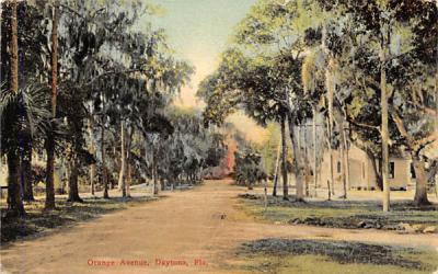 Orange Avenue Daytona, Florida Postcard