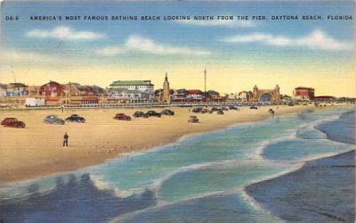 America's Most Famous Bathing Beach Daytona Beach, Florida Postcard
