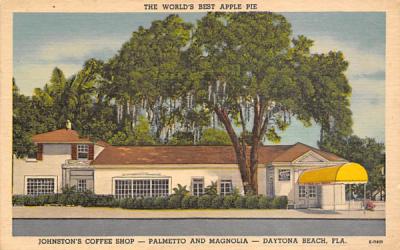 Johnson's Coffee Shop Daytona Beach, Florida Postcard