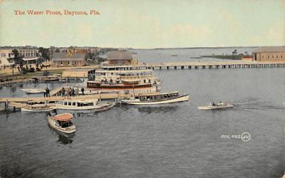 The Water Front Daytona, Florida Postcard