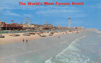 The World's Most Famous Beach Daytona Beach, Florida Postcard