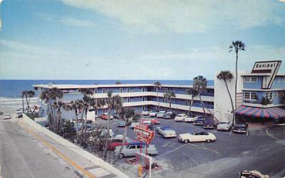 Sanibel Hotel and Apartments Daytona Beach, Florida Postcard
