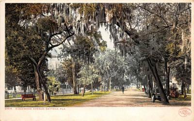 Ridgewood Avenue Daytona, Florida Postcard