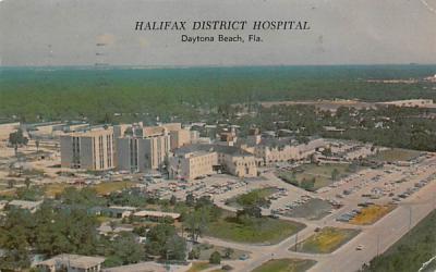 Halifax District Hospital Daytona Beach, Florida Postcard