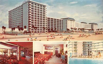 The Plaza of Daytona Beach Florida Postcard