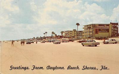 Greetings from Daytona Beach Shores, FL, USA Florida Postcard
