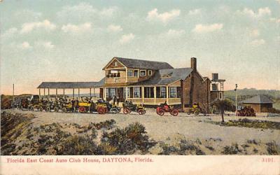 Florida East Coast Auto Club House Postcard