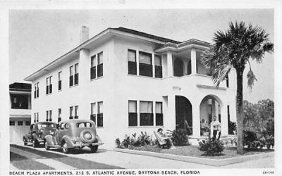 Beach Plaza Apartments Daytona Beach, Florida Postcard