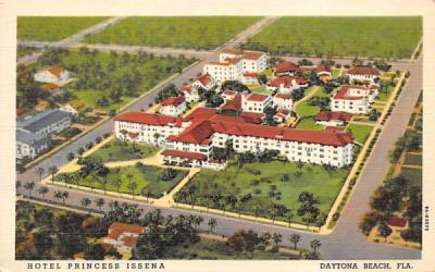 Hotel Princess Issena Daytona Beach, Florida Postcard