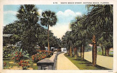 South Beach Street Daytona Beach, Florida Postcard