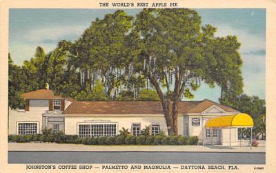 Johnson's Coffee Shop Daytona Beach, Florida Postcard