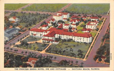 The Princess Issena Hotel, Inn and Cottages Daytona Beach, Florida Postcard