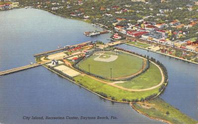 City Island, Recreation Center Daytona Beach, Florida Postcard