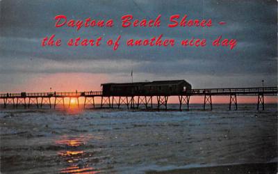 Daytona Beach Shores Florida Postcard