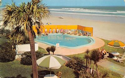 Daytona Beach Bungalows Florida Postcard