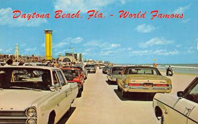 Daytona Beach, FL, USA Florida Postcard