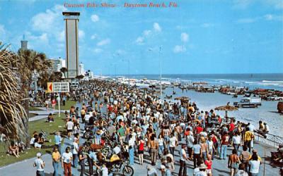 Custom Bike Show Daytona Beach, Florida Postcard