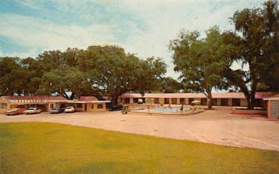 Peeks Motel and Restaurant Dade City, Florida Postcard