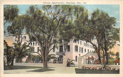 Arroya Apartments Daytona, Florida Postcard