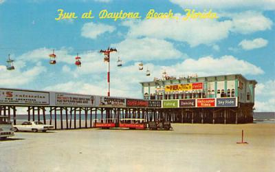 Fun at Daytona Beach, FL, USA Florida Postcard