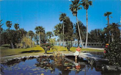 Foot Bridge Daytona Beach, Florida Postcard