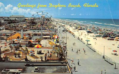 Greetings from Daytona Beach, FL, USA Florida Postcard